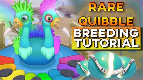 HOW TO BREED Rare Quibble 100% | My Singing Monsters - YouTube