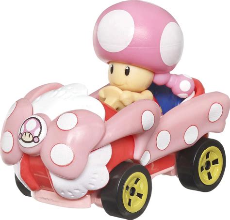 Mario Kart Characters and Karts as Hot Wheels 1:64 Die-Cast Cars ...