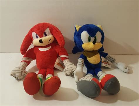 Sonic Boom Sonic The Hedgehog and Knuckles Plush | #1953508816