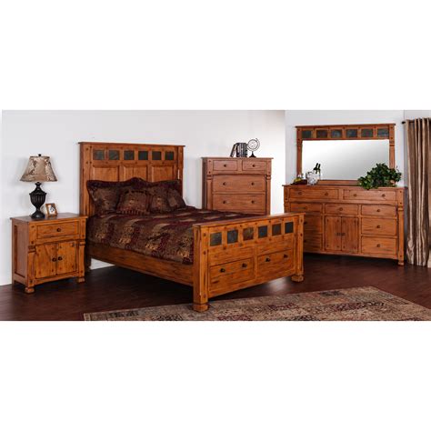 Sunny Designs Sedona Panel Customizable Bedroom Set & Reviews | Wayfair