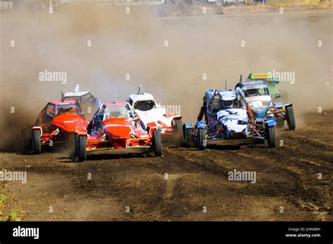 Rally car on a racing track Stock Photo - Alamy