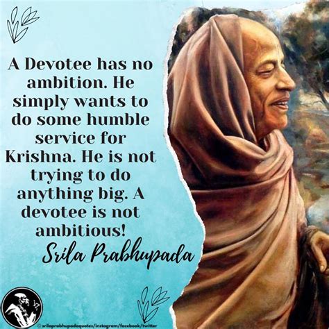 Srila Prabhupada Quotes’s Instagram photo: “Humble service🙌🏾 #iskcon # ...