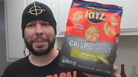 Dill Pickle Flavored Ritz Crisp & Thins Are Out At Walmart - YouTube