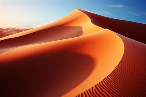 Premium Photo | Sahara Sand Dunes