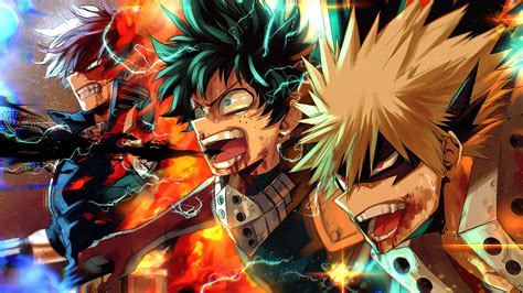 My Hero Academia 4k Cool Art Wallpaper My Hero Academia Desktop Wallpaper Hd, Hd Wallpapers For ...