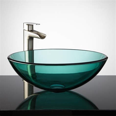 20 Glass Sink Design Ideas For Bathroom – InspirationSeek.com