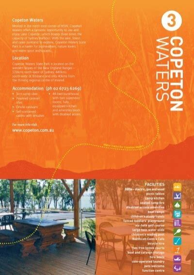 Copeton Waters brochure - State Parks
