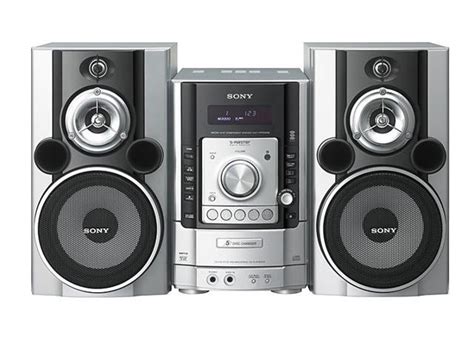 Open Box: SONY CD/Cassette/MP3/Radio 5-Disc Changer Mini Audio System CMT-HPR99XM - Newegg.ca