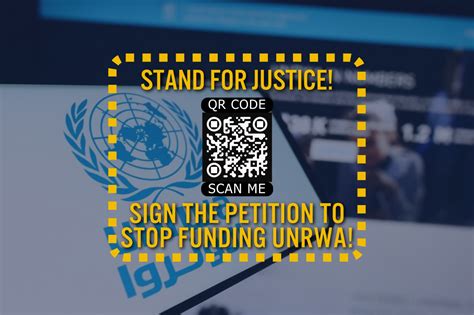 Petition to Stop Funding UNRWA - Jerusalem Institute of Justice