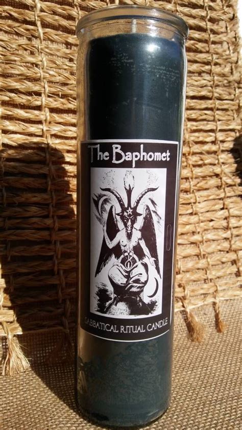 Baphomet Ritual Candle... Baphomet Novena. Left Hand Path. - Etsy