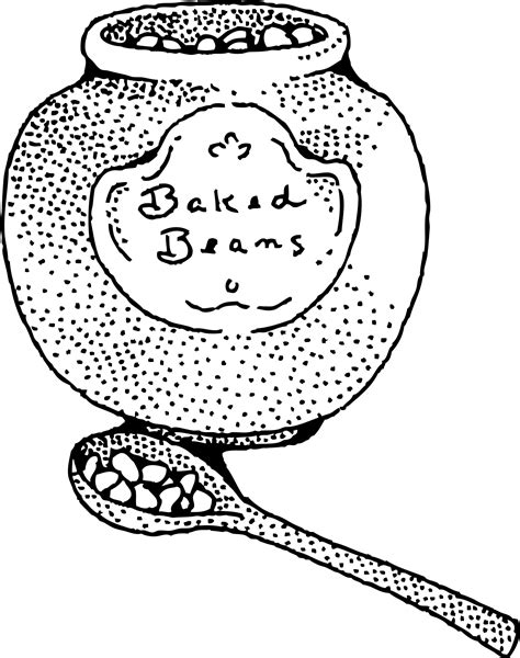 bean dinners - Clip Art Library