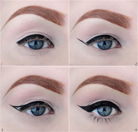 Easy Way To Use Eyeliner - Eyeshadow Apply Eye Beginners Makeup ...