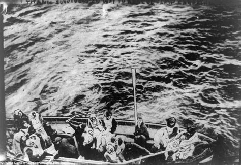 Black and white photos of Titanic survivors from Carpathia | Daily Mail Online