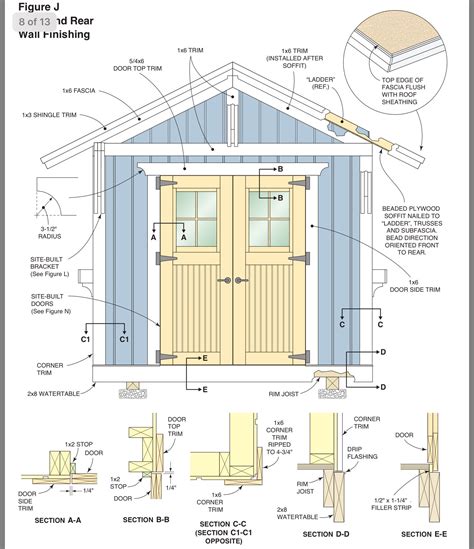 10x12 Shed plans | Shed plans, Diy storage shed, 10x12 shed plans