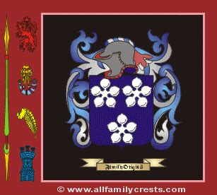 Fraser family crest and meaning of the coat of arms for the surname Fraser, Fraser name origin