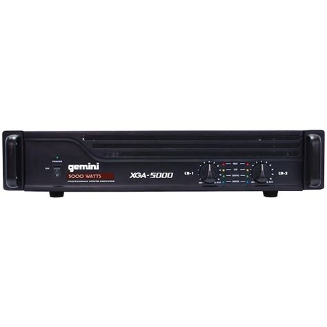 Gemini Professional Power Amp (5,000 Watts) in the Public Address ...