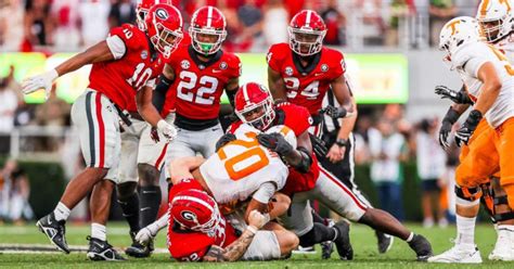 Georgia-Tennessee most-watched game of season so far