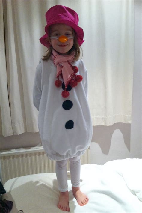 Monkey and Squidge: How to make a Snowman costume!