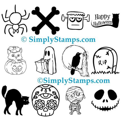 Halloween Self-Inking Stamps by Simply Stamps - Pet Scribbles