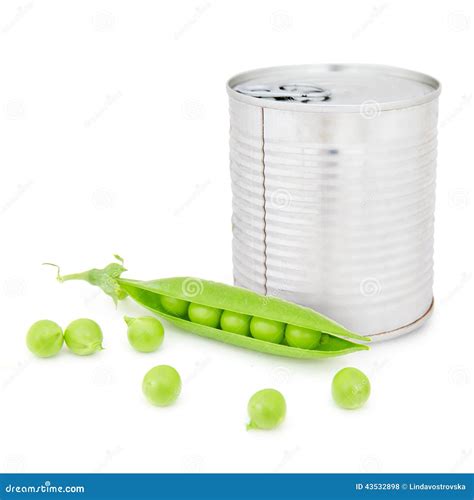 Pea can stock photo. Image of marmalade, health, container - 43532898