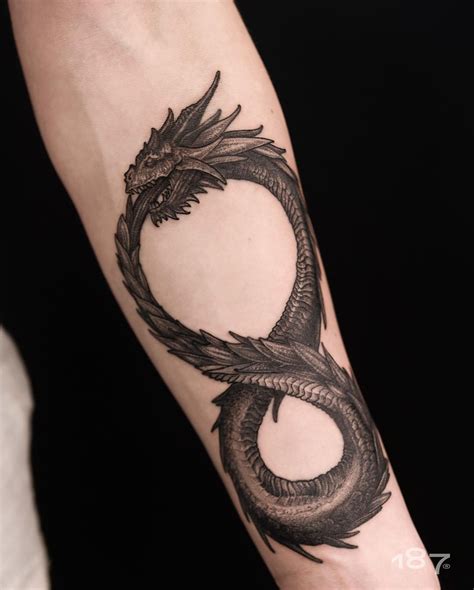 101 Ouroboros Tattoo Designs You Need To See! | Ouroboros tattoo ...