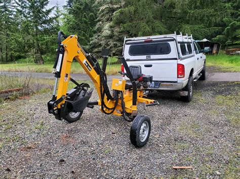 Powr’Kraft Towable Trailer Backhoe | Betstco Sales, Parts, and Service: