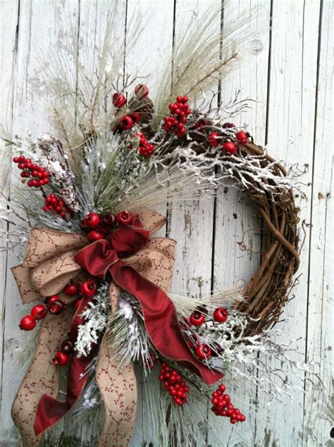 20+ Winter Door Wreath Ideas – The Urban Decor