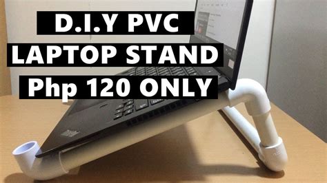 DIY BUDGET PVC LAPTOP STAND | (PVC Projects on a budget) - YouTube