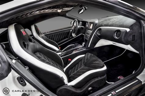 Nissan GT-R Interior Wrapped in Godzilla Leather - autoevolution