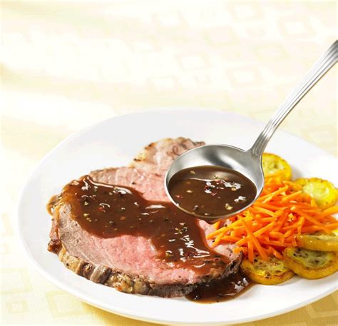 Roast Beef with Peppercorn Wine Sauce - Canadian Beef | Canada Beef