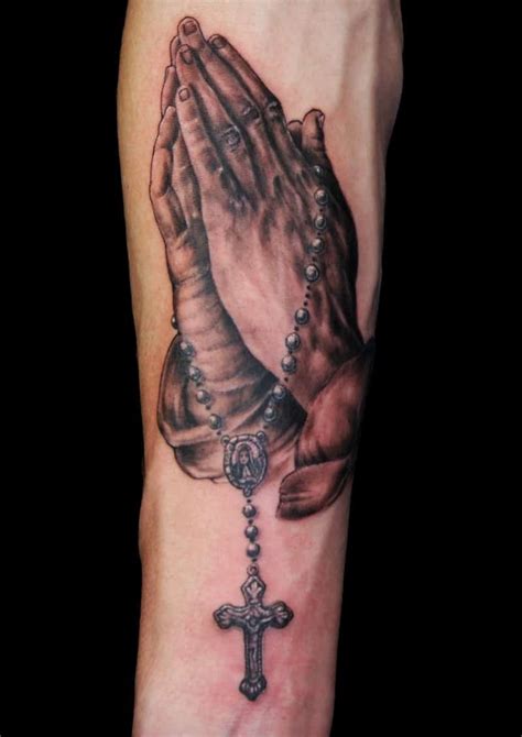 Praying Hands Tattoos for Men - Ideas and Designs for Guys