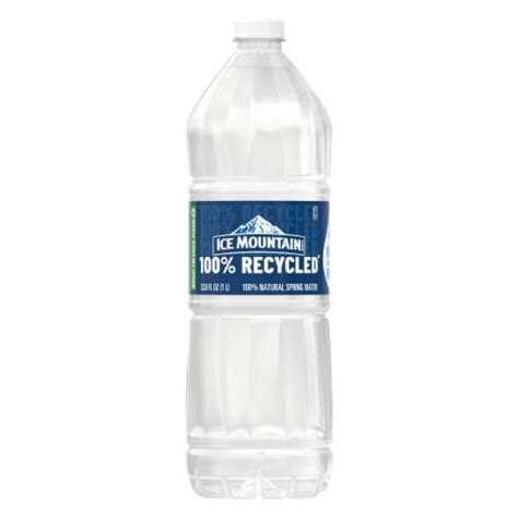 Ice Mountain 100% Natural Spring Water Bottle, 33.8 fl. oz. - Smith’s Food and Drug