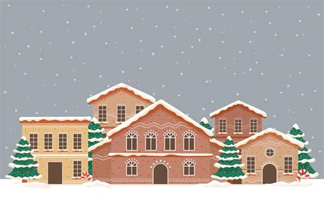 Gingerbread House Background 13397342 Vector Art at Vecteezy