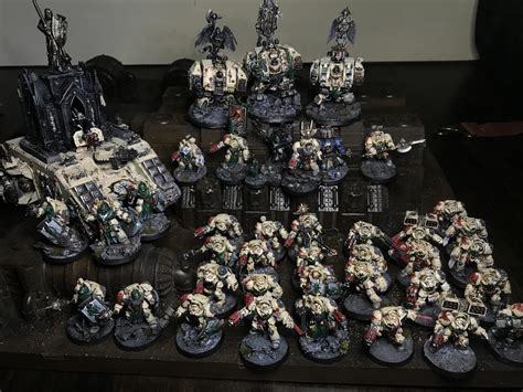 Completed Deathwing Army : r/Warhammer40k