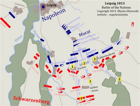 Battle of Leipzig 1813 : Battle of Nations : Schlacht : Bataille