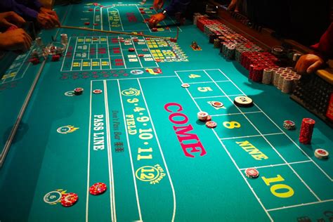 Cache Creek Craps Table