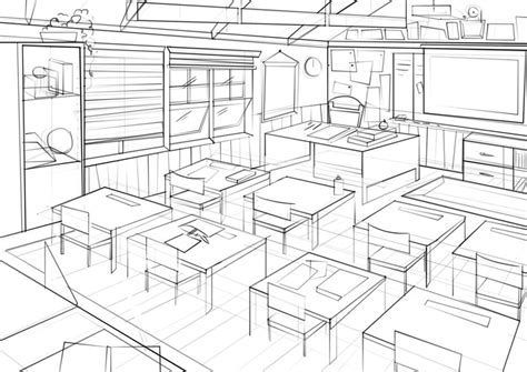 Classroom Concept Art by nataliebeth on DeviantArt