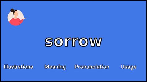 SORROW - Meaning and Pronunciation - YouTube