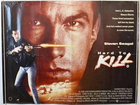 Hard To Kill - Original Movie Poster