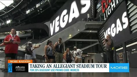 Take a tour of Allegiant Stadium - YouTube