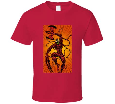 Carnage Spiderman Comics Villain Art Symbiote T Shirt