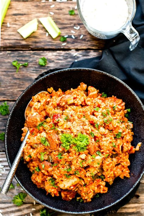 Sausage & Chicken Cajun Jambalaya | Gluten-Free