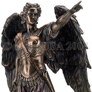 Archangel Jehudiel Bronz Statue Angel Figure Jegudiel Tobit Jhudiel ...