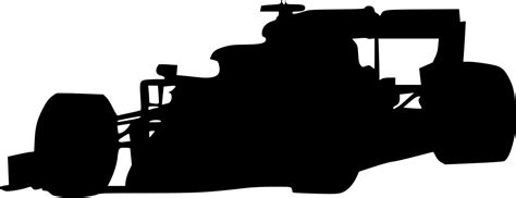 F1 Car Silhouette Png Clipart - Full Size Clipart (#5207404) - PinClipart