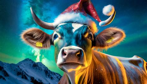 Cow, Christmas Free Stock Photo - Public Domain Pictures