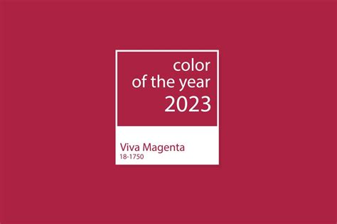 Pantone reveals colour of 2023