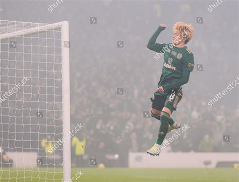 Kyogo Furuhashi Celtic Celebrates Scoring Draw Editorial Stock Photo - Stock Image | Shutterstock