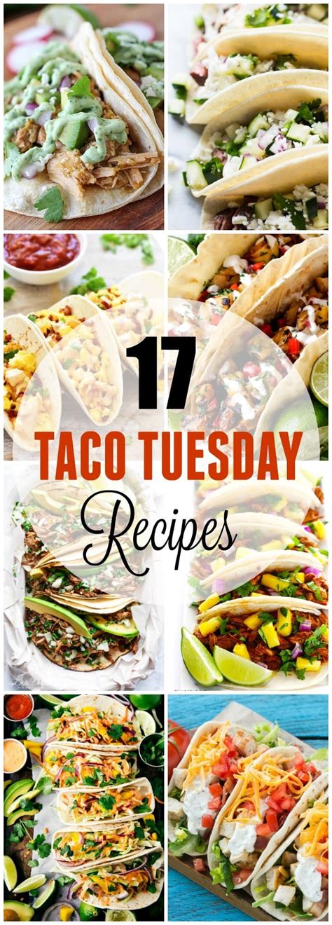 17 Creative Taco Tuesday Recipes - Yummy Healthy Easy