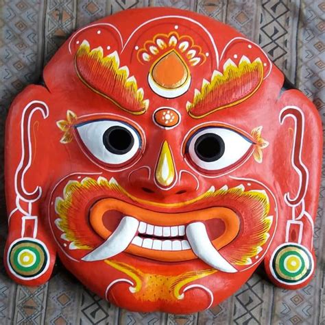 LAKHEY MASK - Lumanti Wood Carving & Handicraft