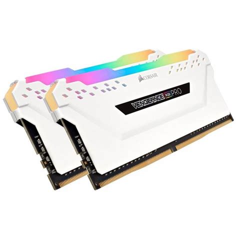 Corsair Vengeance RGB PRO 32GB (2x 16GB) DDR4 3200MHz Memory - White - CMW32GX4M2C3200C16W | Mwave